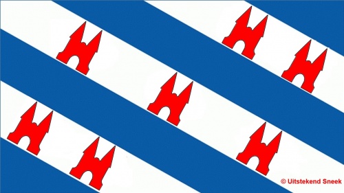 Friese vlag Uitstekend Sneek Friese vlag Uitstekend Sneek