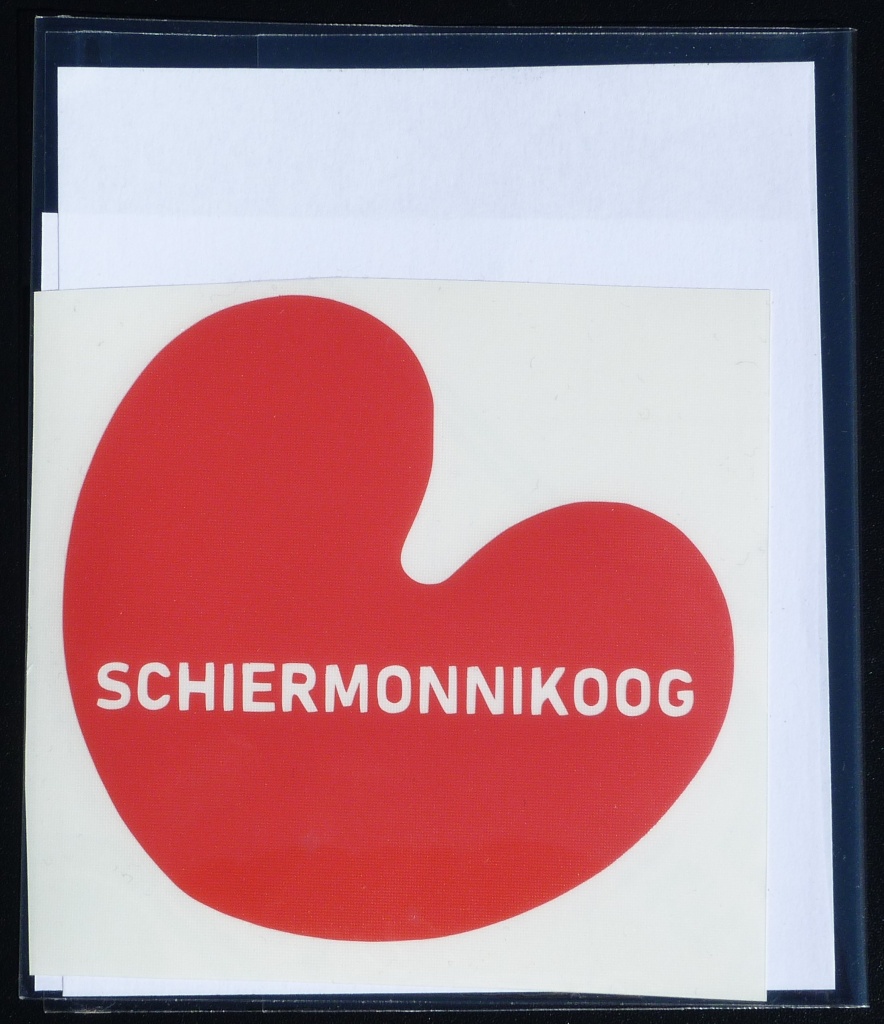 Sticker Pompebled Schiermonnikoog